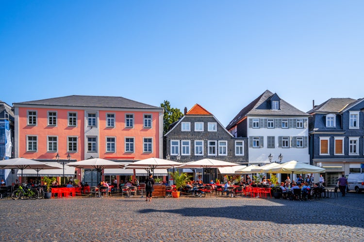 market place in Lippstadt, Germany