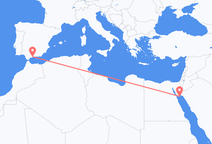 샤름 엘 셰이크 출신 출발해 말라가로 향하는 항공편