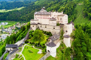 photo of a beautiful mountain view at Abtenau is a market town in the Hallein District of Salzburg in Austria.