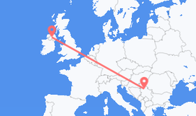 Flights from Serbia to Northern Ireland