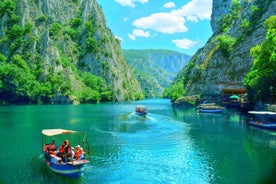 From Skopje: Matka Canyon and Millennium Cross