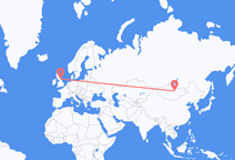 Ulaanbaatar to Newcastle upon Tyne