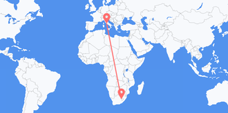 Flights from Lesotho to Italy