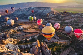 Cappadocia: Sunrise Hot Air Balloon over Fairy Chimneys