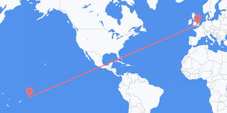 Flights from Samoa to the United Kingdom