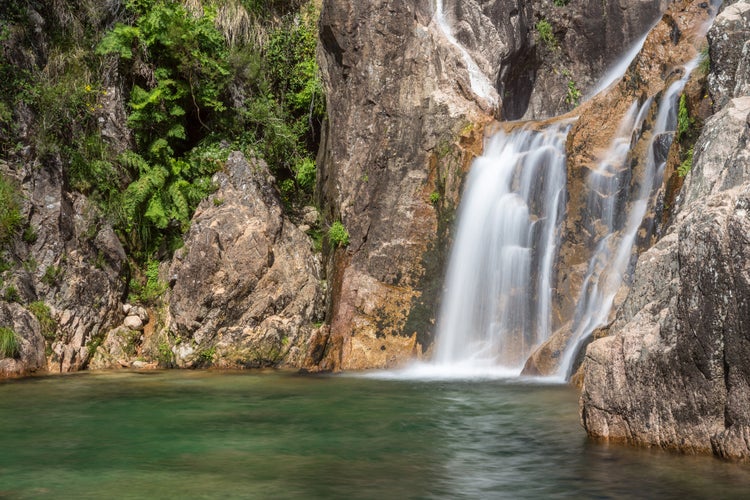 waterfall peneda geres national park viana do castelo braga