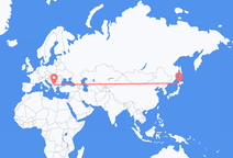 Sapporo to Skopje