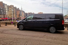 Round-trip shuttle transfer between Le Havre and Honfleur