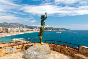 Photo of the famous resort of the Spanish Costa Brava in Lloret de Mar 