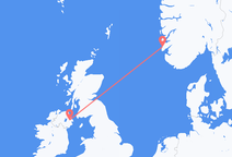 Flyrejser fra Haugesund til Belfast