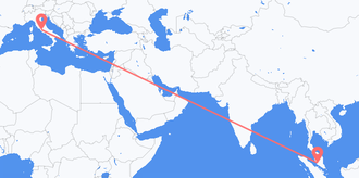 Voli dalla Malesia Per l'Italia