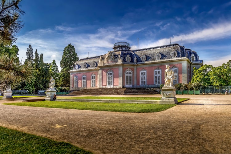  the Benrath palace in Dusseldorf, Germany