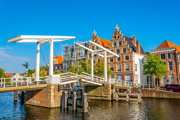 Gravestenenbrug in Haarlem, the Netherlands