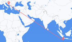 Flyg från Shire of Christmas Island till Mostar