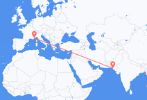 Flights from Karachi to Nice