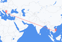 Vuelos de Nha Trang a Tirana