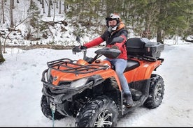 ATV Adrenaline Race in Carpathian with Private Transfer