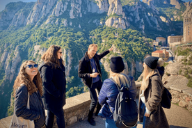 From Barcelona: Montserrat Guided Tour & Return Bus Transfer