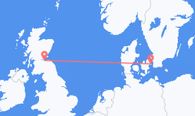 Flugfrá Danmörkutil Skotlands