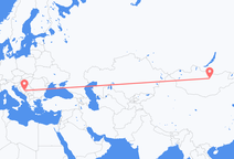 Flyreiser fra Ulan Bator, til Sarajevo