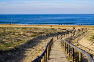 Photo of Biarritz Grande Plage in summer,France.