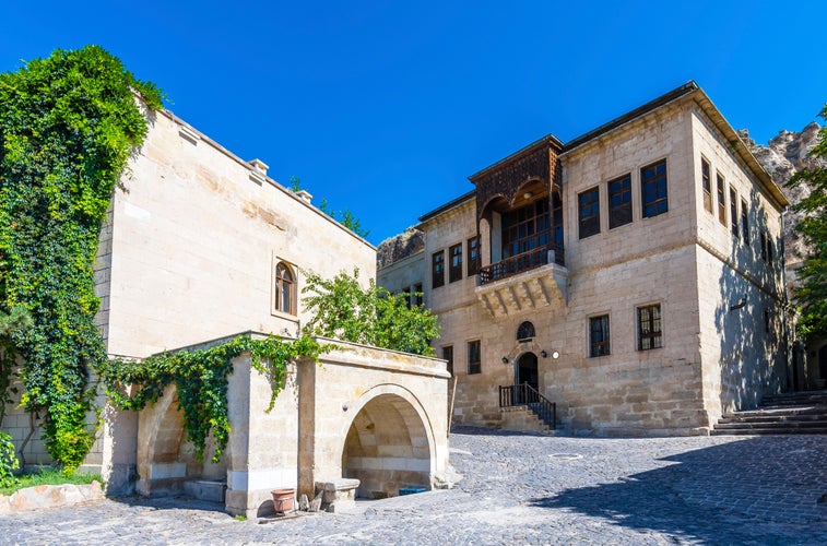 Photo of Asmali Mansion view in Urgup Town. Mansian was used for tv series in Turkey.