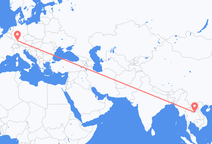 Flug frá Vientiane til Stuttgart