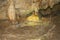 Photo of Stalactites and stalagmites in Valea Cetatii Cave, Rasnov, Romania .