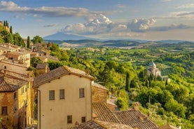 Italialaisen viinin maistelua ammattimaisen sommelierin kanssa Montepulcianossa