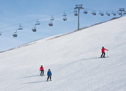 photo of Ski resort Zell am See in Austria.