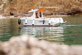 Budva-flói: Bátferð með köfun og skoðunarferð