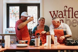 Bruges: Belgian Waffle-Making Workshop with Beer Tasting