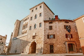 Wine and Olive Oil Private Tour with a Walk in History in Bale