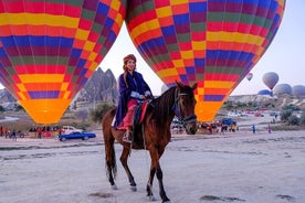 Safari a caballo al amanecer en Capadocia