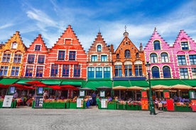 Bruges with opt. Canal Cruise, Chocolate, Beer from Zeebrugge