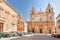 Photo of the St. Paul's Cathedral in Malta's old capital Mdina.