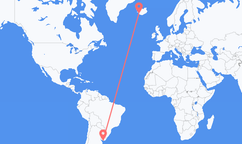 Flights from Montevideo to Reykjavík