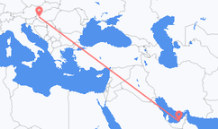 아랍 에미리트 아부 다비에서 출발해 헝가리 헤비스에게(으)로 가는 항공편