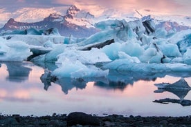 Vatnajökull 국립공원과 Jökulsárlón Glacier Lagoon을 포함한 남부 해안