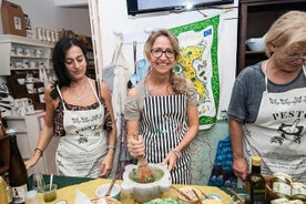 Dîner de trois plats au pesto à Levanto