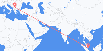 Singapore to Kosovo