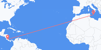 Costa Rica a Malta