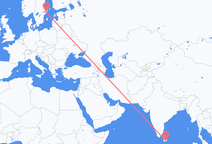 Flyreiser fra Hambantota, Sri Lanka til Stockholm, Sverige