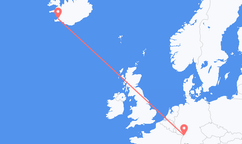 Flights from Reykjavík to Karlsruhe