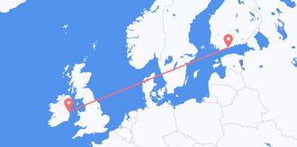 Ireland to Finland