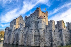 Ghent: Guided Walking Tour and Canal Boat Trip