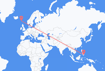 Vuelos desde la ciudad de Dávao a Sørvágur