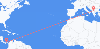 Panama to North Macedonia