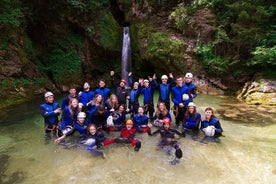 Ultimate Caynoning adventure near Lake Bled - 2 canyon in 1 giorno