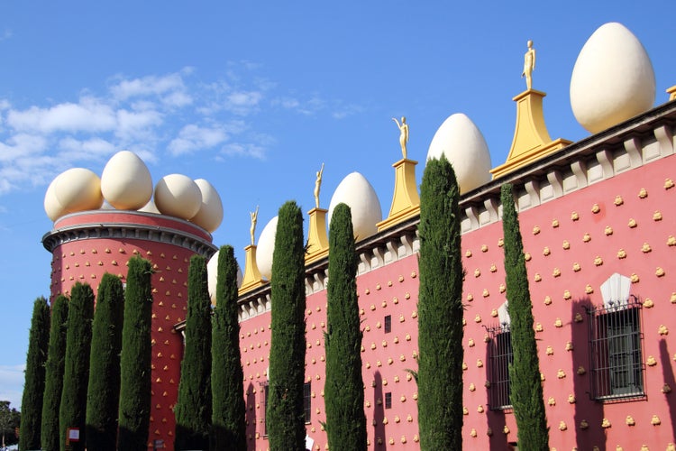 Photo of Salvador Dali museum in Figueras, Spain.